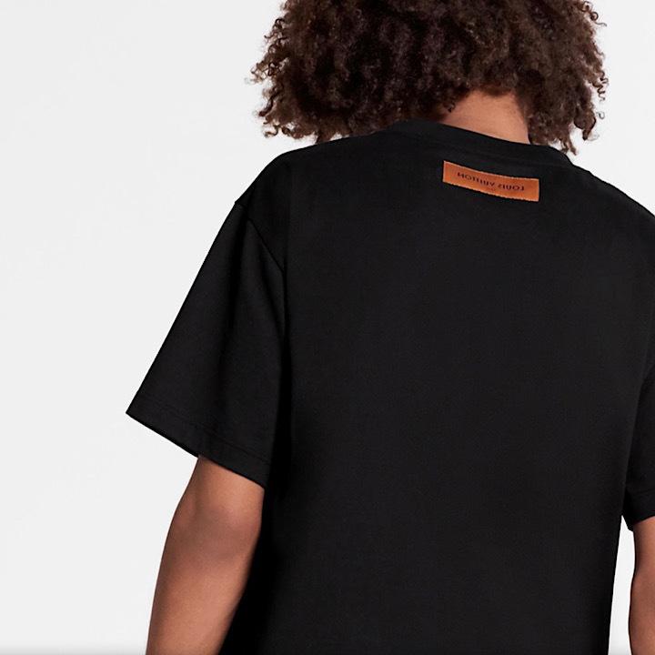 Louis VuittonTシャツルイヴィトン ウィズスプレーチェーンプリント 1A5VST