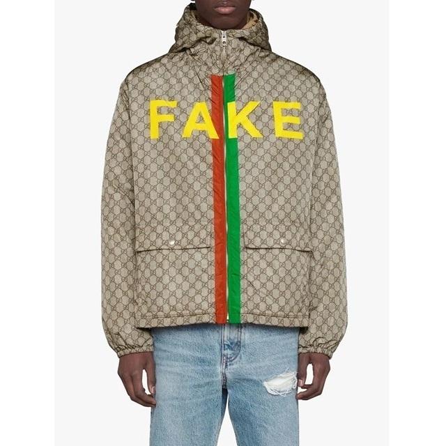 GUCCIグッチ FAKE/NOT GG ナイロン ジャケット 636391ZAFKX7294