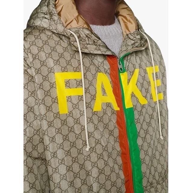 GUCCIグッチ FAKE/NOT GG ナイロン ジャケット 636391ZAFKX7294