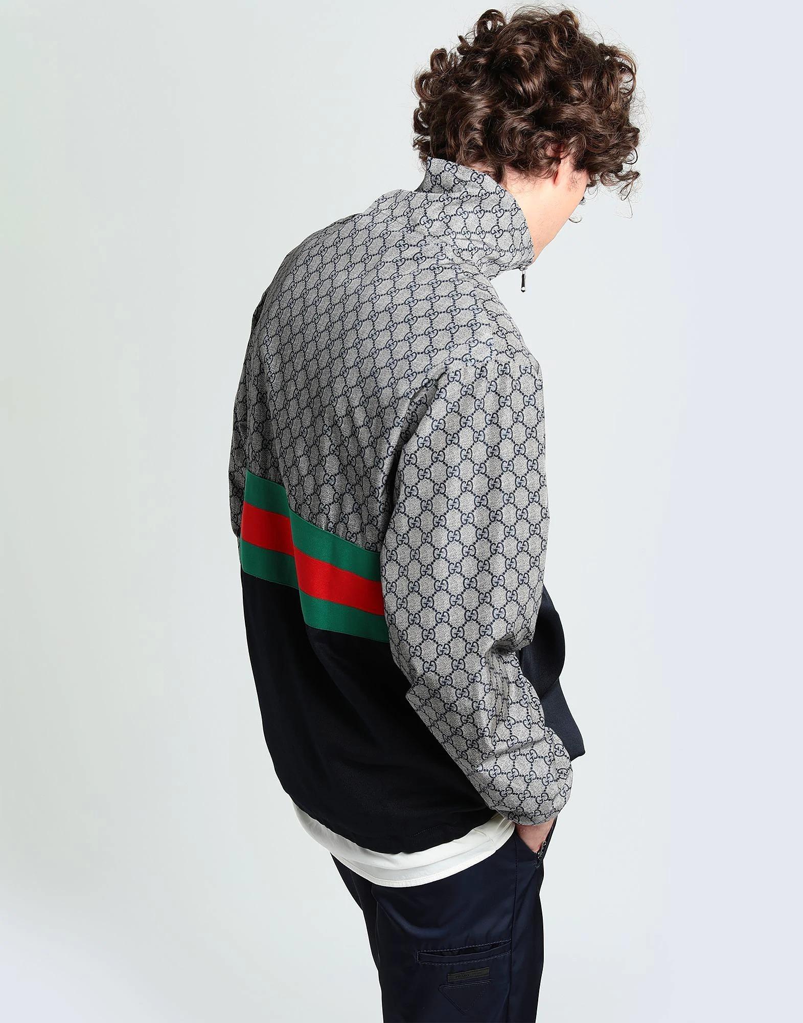 GUCCIグッチ GGスプリーム ジャージー ジャケット   521764 Z789C 1996