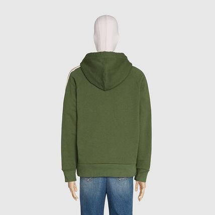 GUCCIグッチ フーデッド コットンジャージー スウェットシャツ 596230XJBUW3806