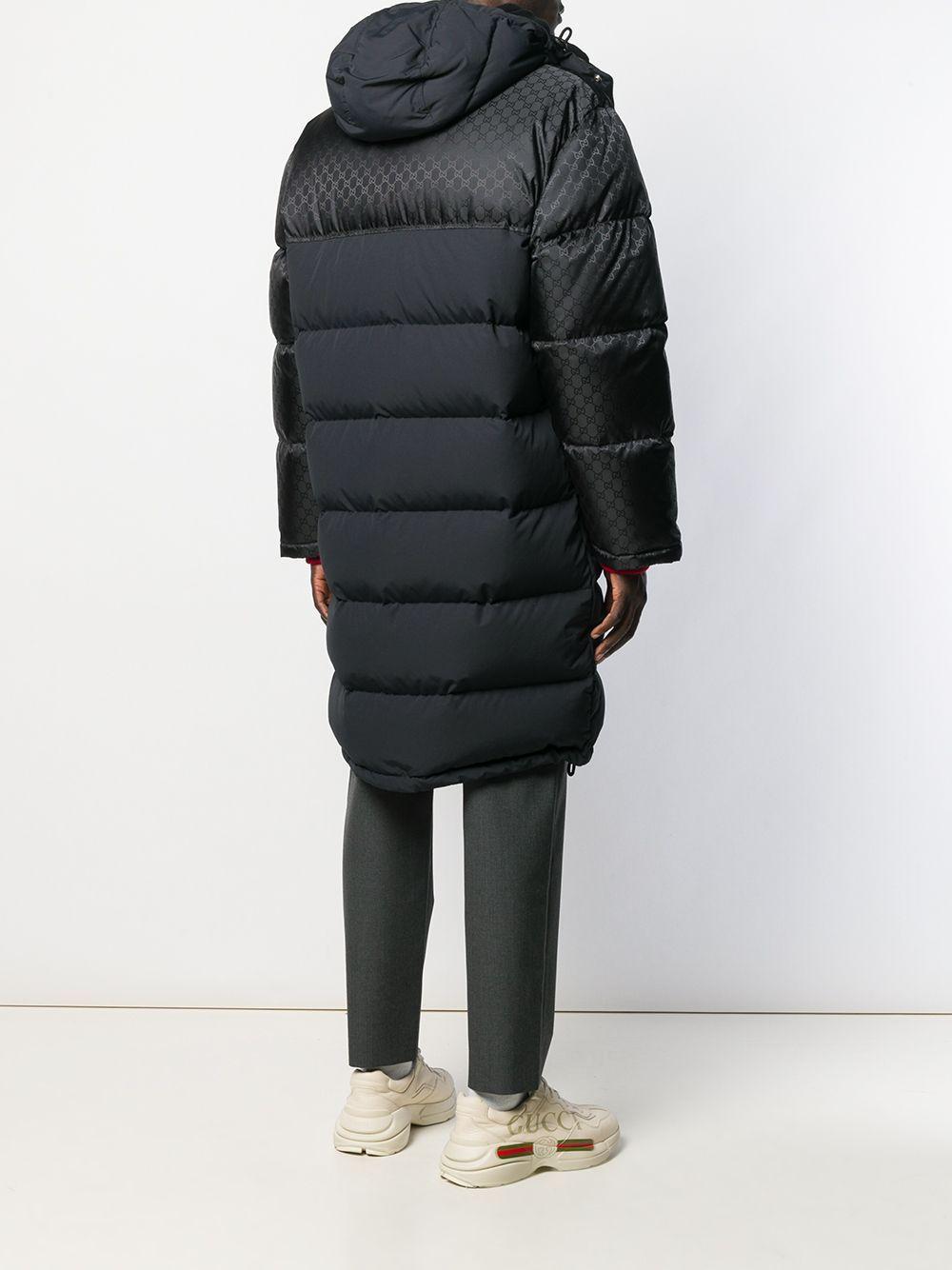グッチ GUCCI GGジャカード ナイロン オーバーフィット ダウンコート 546334Z42181000
