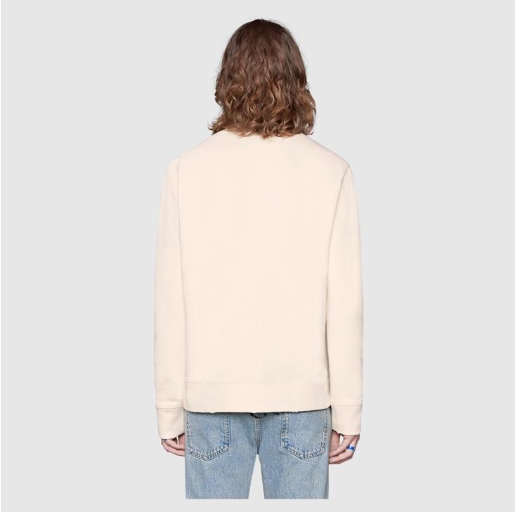 GUCCI グッチ ロゴ コットン スウェット シャツ 454569 X5J57 9541
