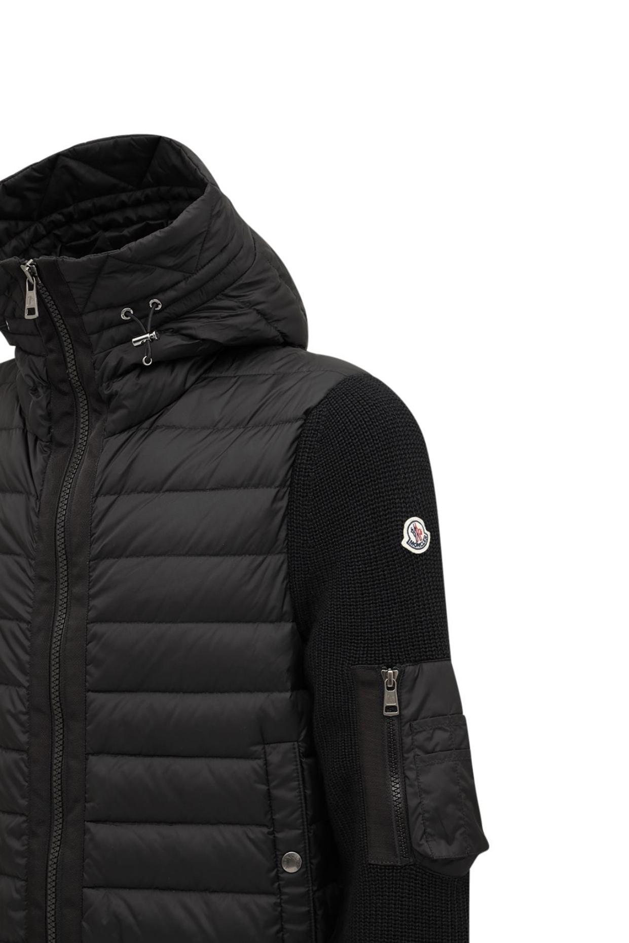 モンクレール服  MONCLER ウール混トリコット ダウン 0911A5370054258423