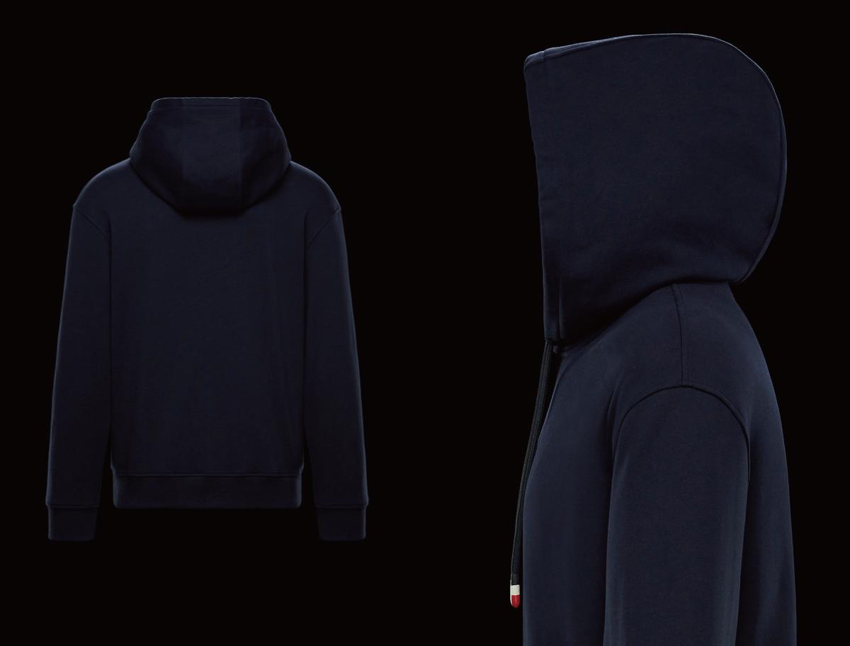 MONCLER   Hoodie Navy Mens モンクレール スウェット フーディ パーカー メンズ ネイビー 1952 SWEAT-SHIRT