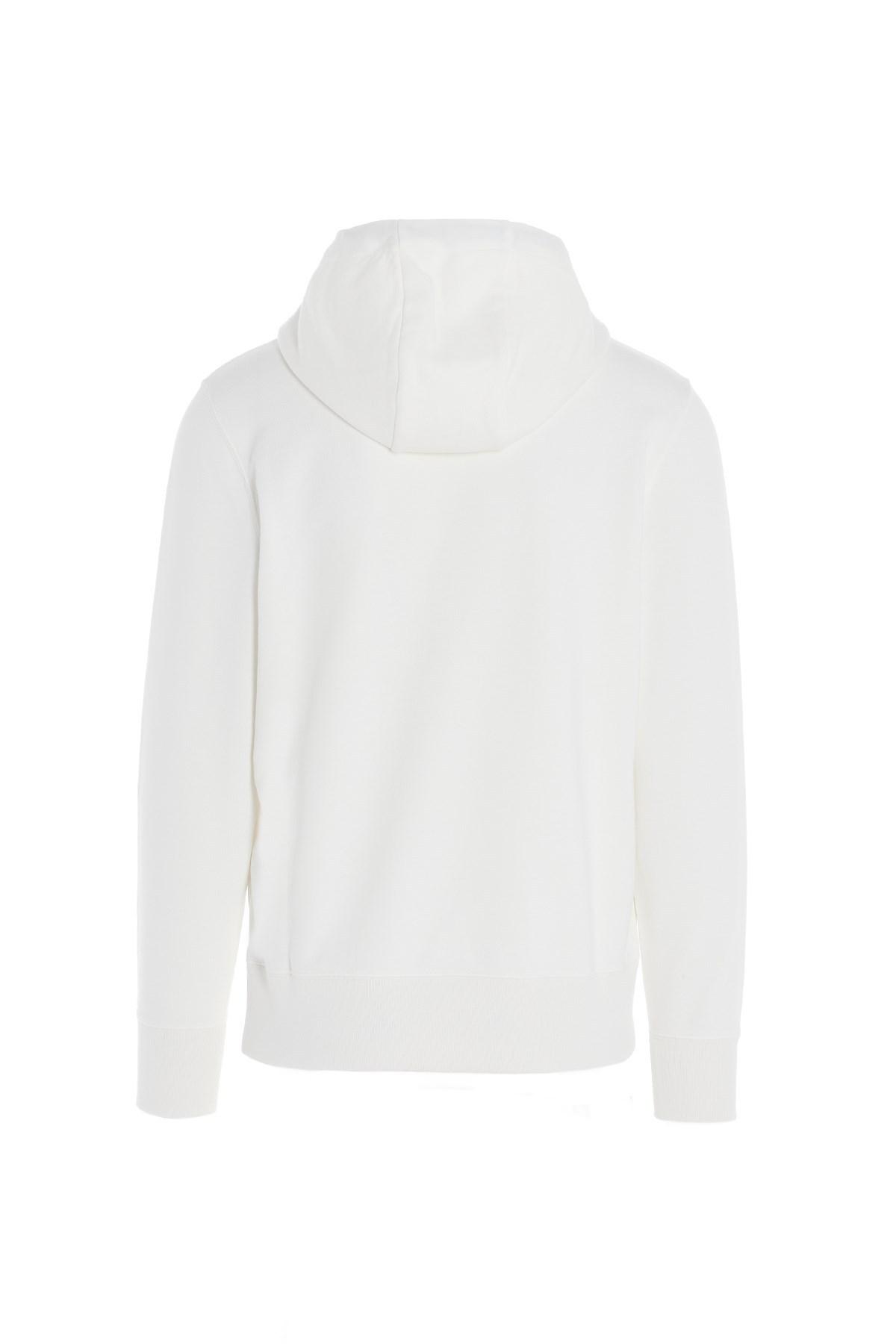 モンクレール  MONCLER トリコロールビッグロゴスウェットパーカー 8G7461080985034