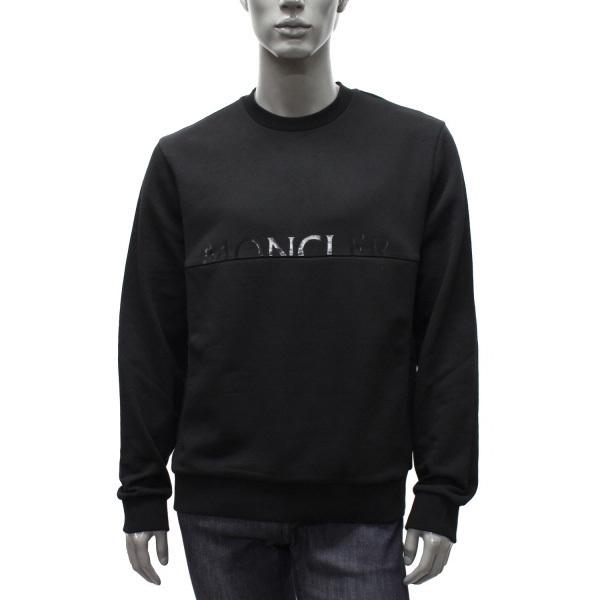モンクレール  MONCLER ハーフロゴトレーナー スウェット 8G78010 8098U 999