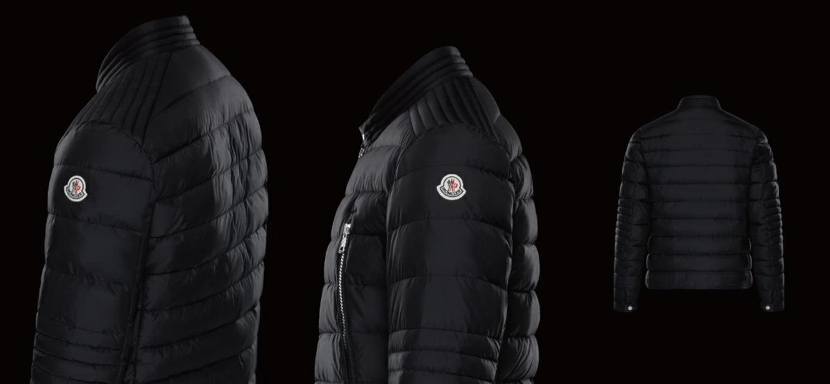 Moncler モンクレール AMIOT(アミオ) ダウン ブラック ジャケット メンズ ジャケット プレミア 0918G74200V8001​