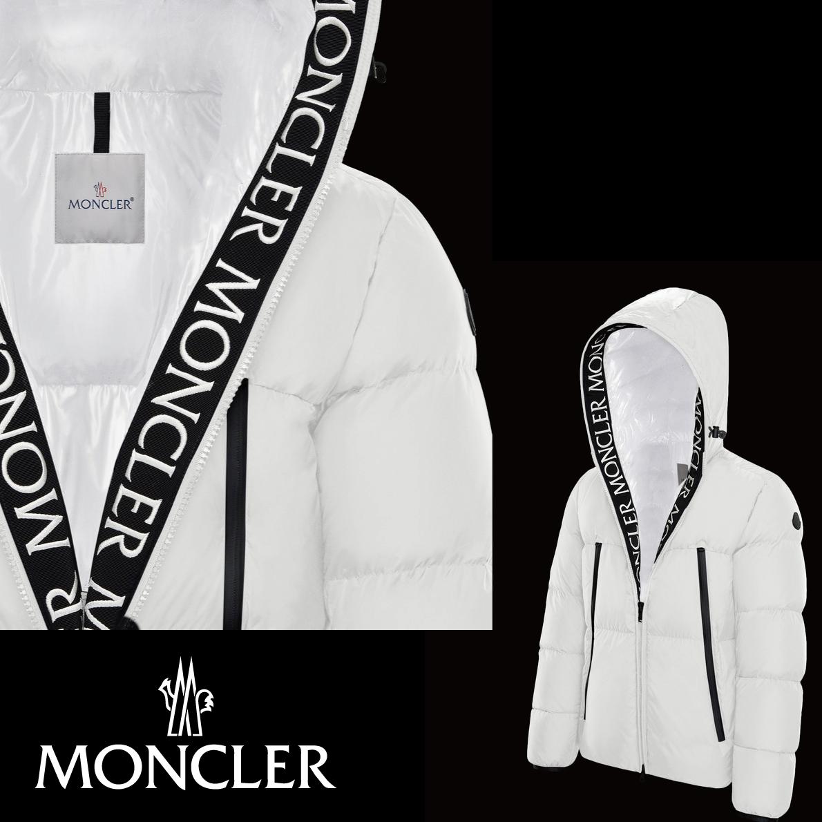 MONCLER  MONTCLA White Blanc Mens Down Jacket 2019AW モンクレール モンクラ ダウンジャケット メンズ ホワイト 0918G74200V80123