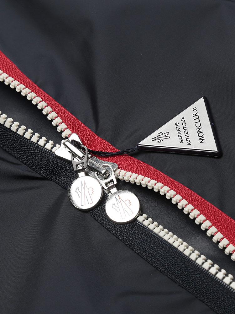 モンクレール服 メンズ ナイロンジャケット MONCLER ナイロンパーカー フード収納 トリコロール フルジップ KERALLE ケラレ ブランド アウター パーカ 8H708008098U999