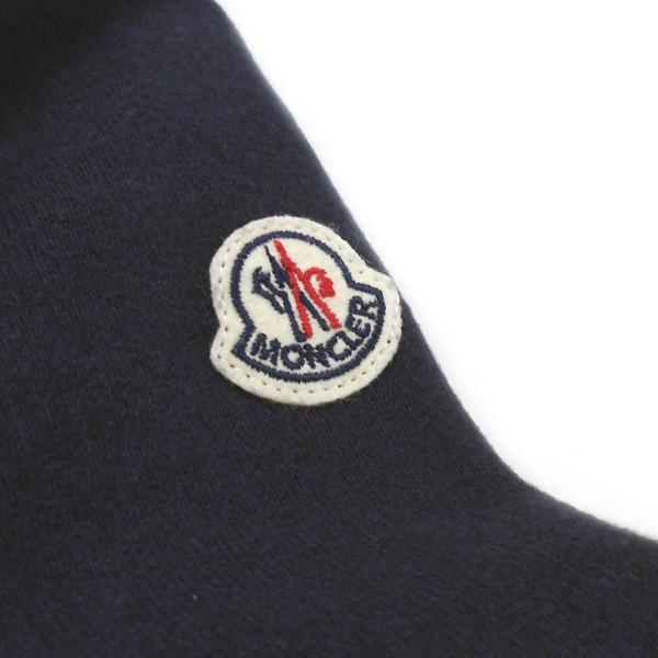 MONCLER MAGLIONE CARDIGAN モンクレール　薄型軽量ダウンジャケット＋ニットカーディガン フードつきメンズカーディガン ニットとダウンベストのミックス ブラック、濃紺 091.8412700.80972
