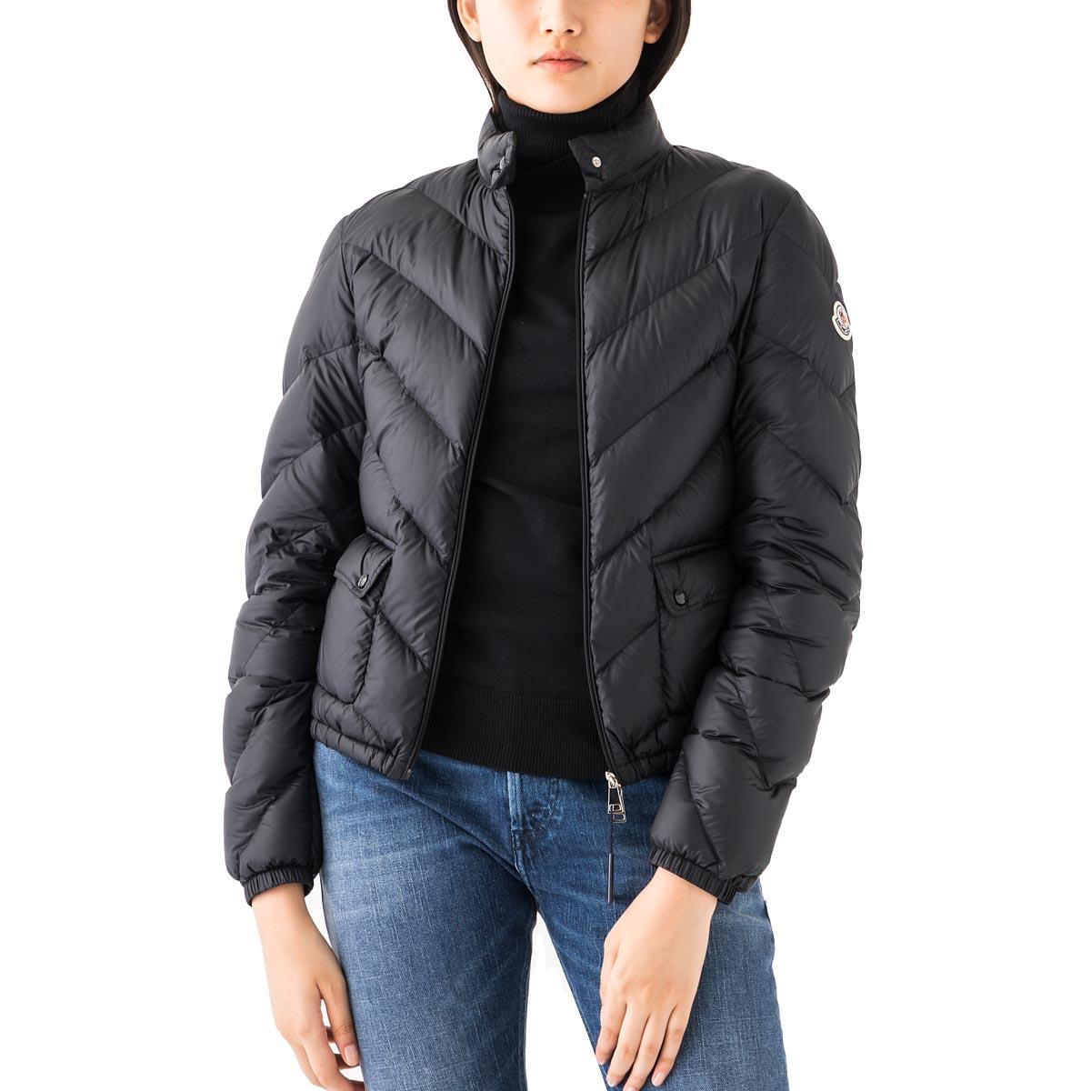モンクレール MONCLER ダウンジャケット ブラック レディース lanx 1a53500 c0355 999 LANX