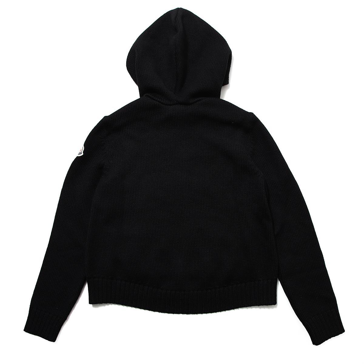 モンクレール MONCLER ダウン入りジップパーカ ブラック レディース 9b50210 a9428 999