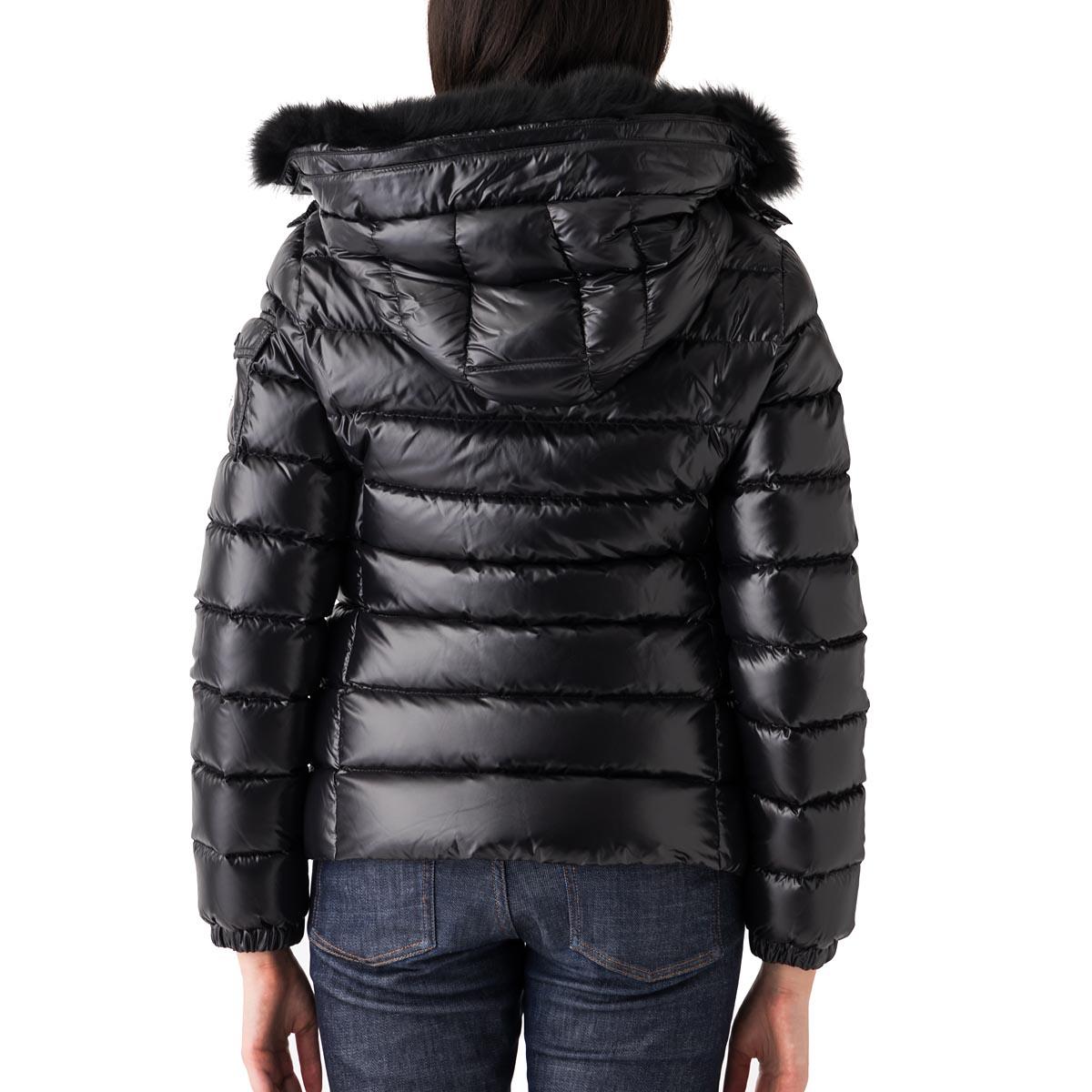 モンクレール MONCLER ダウンジャケット ブラック レディース アウター badyfur BADYFUR  4631425 c0061 999 