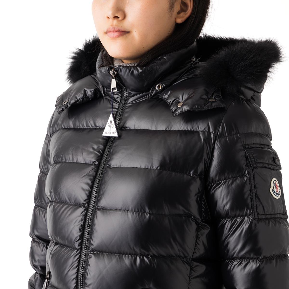 モンクレール MONCLER ダウンジャケット ブラック レディース アウター badyfur BADYFUR  4631425 c0061 999 