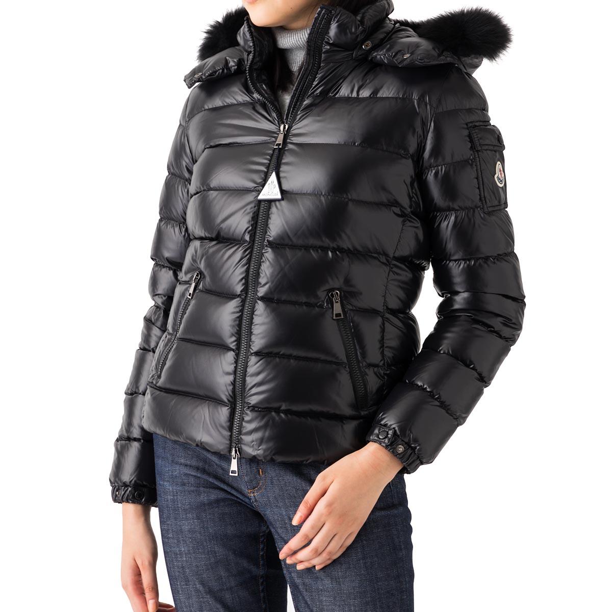 モンクレール MONCLER ダウンジャケット ブラック レディース アウター badyfur BADYFUR  4631425 c0061 999 