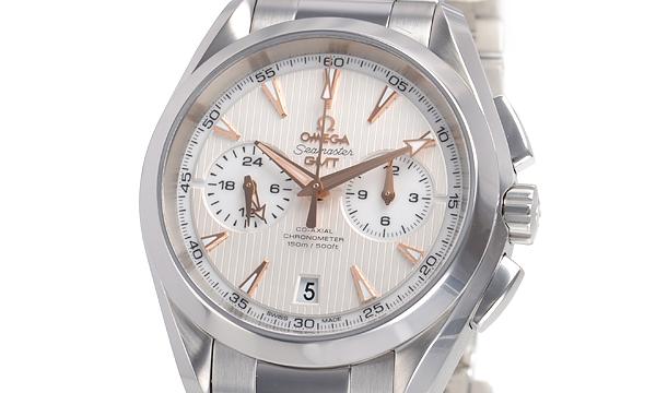 オメガ シーマスター アクアテラ クロノグラフ ＧＭＴ 231.10.43.52.02.001