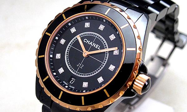 シャネル Ｊ１２ ３８ H2544