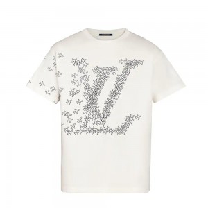 Louis Vuittonルイヴィトン LVプレーンプリンテッドTシャツ ロゴTシャツ 1A5WE4