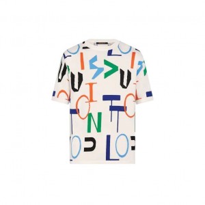 ルイヴィトン エレクトリック インターシャTシャツ 1A7XEW