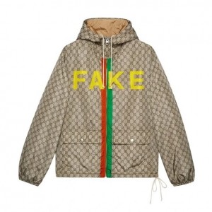 GUCCIグッチ FAKE/NOT GG ナイロン ジャケット 636391ZAFKX7294