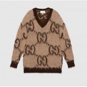 グッチ GUCCI GG モヘア ウール V ネック セーター 639380 XKBK2 2254
