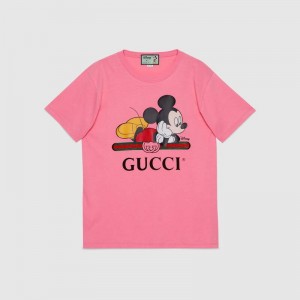 GUCCI×Disney ミッキーロゴ オーバーTシャツ 492347 XJB7W 5412