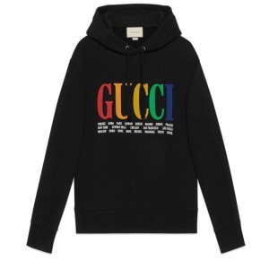 GUCCI グッチシティーズフード付スウェット 475374-X3N60-1082