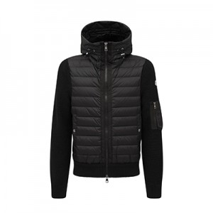モンクレール服  MONCLER ウール混トリコット ダウン 0911A5370054258423