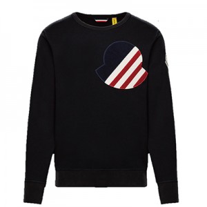 MONCLER モンクレール  SWEAT-SHIRT スウェット トレーナー メンズ ブラック 2 MONCLER 1952​