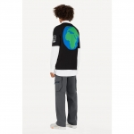 ルイヴィトン Louis Vuitton LV バーコード&アースTシャツ 1A5CDT