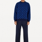 ルイヴィトン LouisVuitton フルモノグラム ジャカード クルーネック 1A5CPP