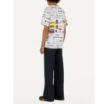 ルイヴィトン LouisVuitton ロゴプリンテッド 半袖 Tシャツ 1A5DGG 