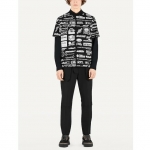ルイヴィトン LouisVuitton ロゴプリンテッド 半袖 Tシャツ 1A5DGI