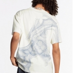 Louis Vuittonルイヴィトン フラワープリンテッドTシャツ／お洒落 1A89ZX