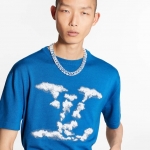 ルイヴィトン Louis Vuitton クラウドジャカードTシャツ 1A8A7Z