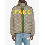 GUCCIグッチ FAKE/NOT GG ナイロン ジャケット 636391ZAFKX7294