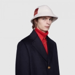 グッチ GUCCI Gucci label エコカシミヤコート BLUE 625863 Z5311 4440