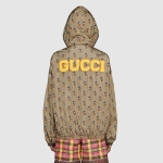 グッチ Disney x Gucci ナイロンジャケット ミッキー ブラウン 605445 XJB9M 2100