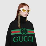 グッチ GUCCI ロゴ入り コットン スウェットシャツ 469250 XJCCG 1082