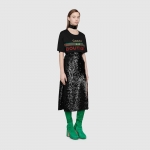 グッチTシャツ GUCCI unisex オーバーサイズBoutique プリント 548334 XJCKY 1082