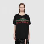 グッチTシャツ GUCCI unisex オーバーサイズBoutique プリント 548334 XJCKY 1082