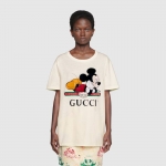 GUCCI×Disney ミッキーロゴ オーバーTシャツ 492347 XJB7W 9756