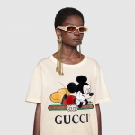 GUCCI×Disney ミッキーロゴ オーバーTシャツ 492347 XJB7W 9756