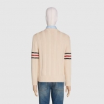 GUCCIインターロッキングG付きニットコットンジャンパー 626068 XKBGM 9071
