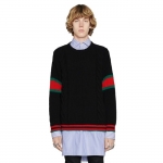 グッチケーブルニット【GUCCI】 セーター ブラック 548115 X1561 1082