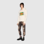 GUCCI グッチ ロゴ オーバーサイズ スウェットシャツ 454585 X5J57 9541