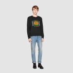GUCCIシャツ グッチ ロゴ コットン スウェット  454569 X5J57 1015