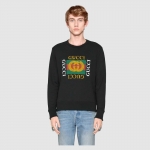 GUCCIシャツ グッチ ロゴ コットン スウェット  454569 X5J57 1015