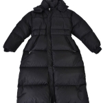 モンクレール ロングダウンコート MONCLER DANUBELONG  ブラック　レディース E20934989700C0063999